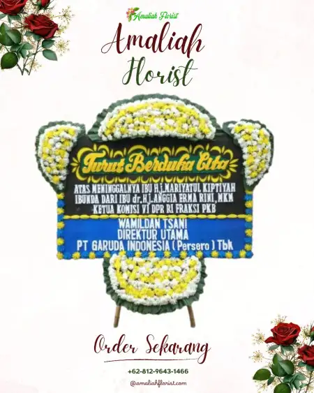 Papan Bunga Duka Juntikebon